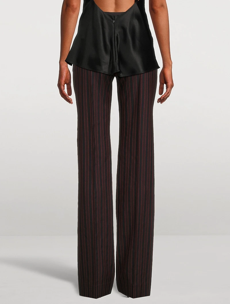Archive Stripe Wool Trousers
