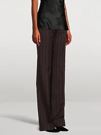 Archive Stripe Wool Trousers