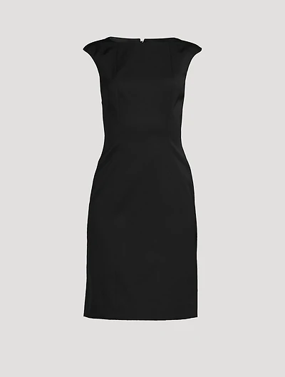 Wool Sheath Dress
