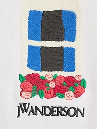 Window-Embroidered T-Shirt
