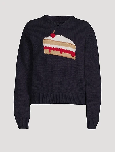 Cake Intarsia Sweater