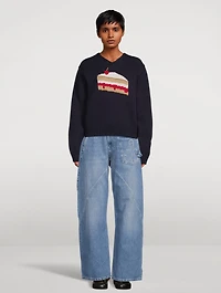 Cake Intarsia Sweater