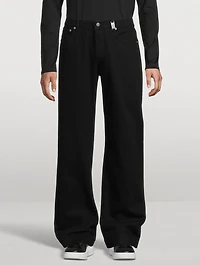 Wide-Leg Jeans