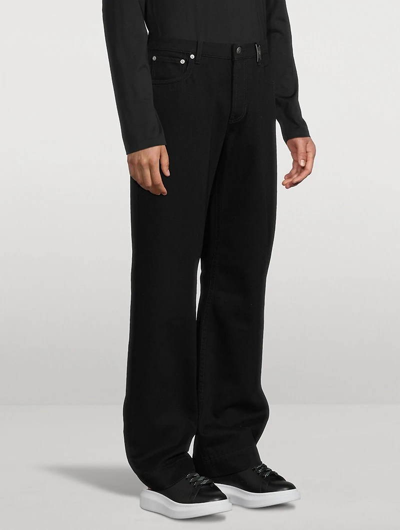 Wide-Leg Jeans
