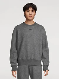 Logo Plaque Sweatshirt