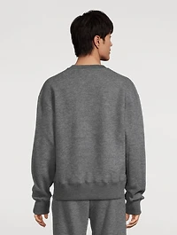 Logo Plaque Sweatshirt