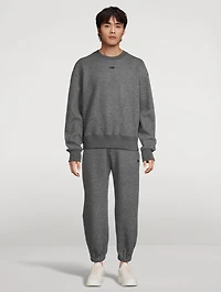 Logo Plaque Sweatshirt