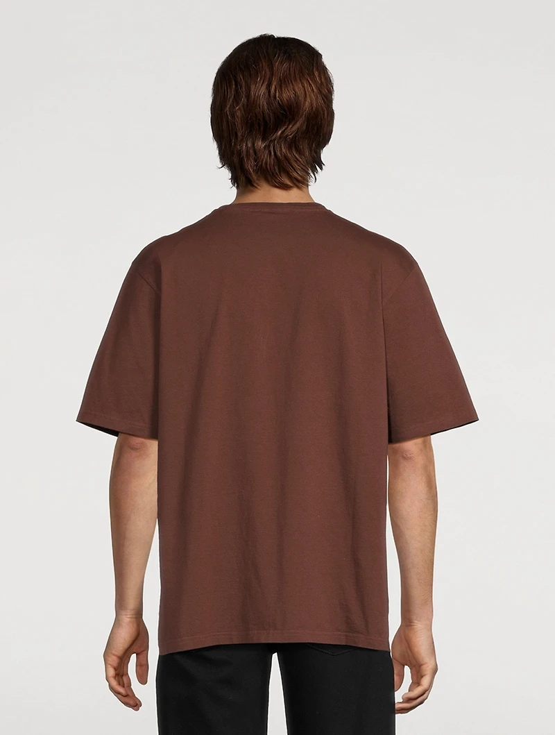 Embroidered Skull T-Shirt