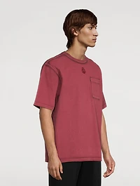 Embroidered Skull T-Shirt