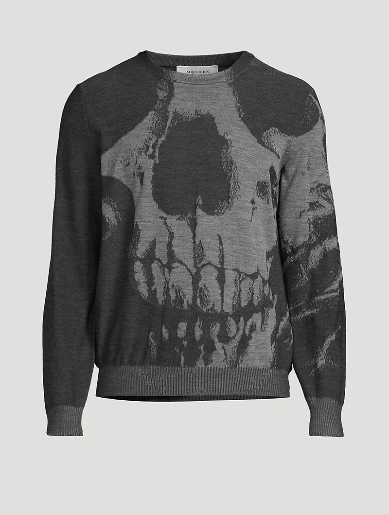 Skull Wool Sweater