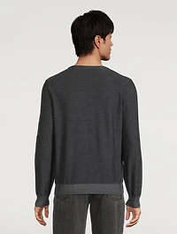 Skull Wool Sweater