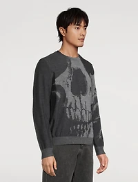 Skull Wool Sweater
