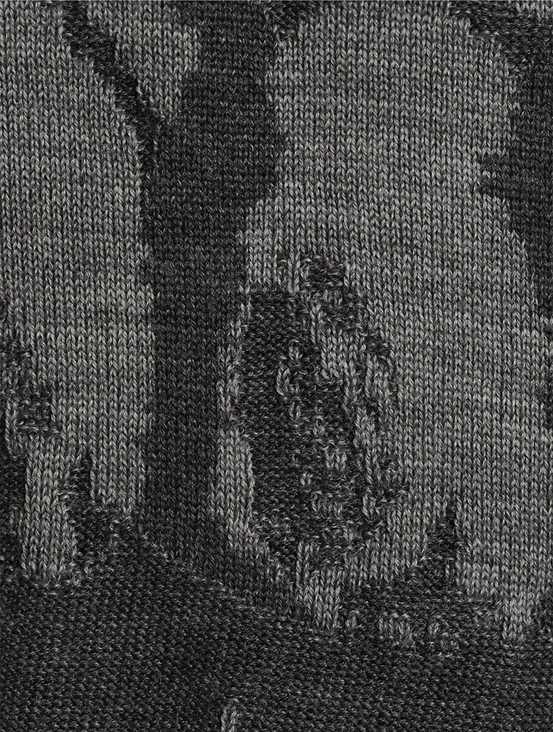 Skull Wool Sweater