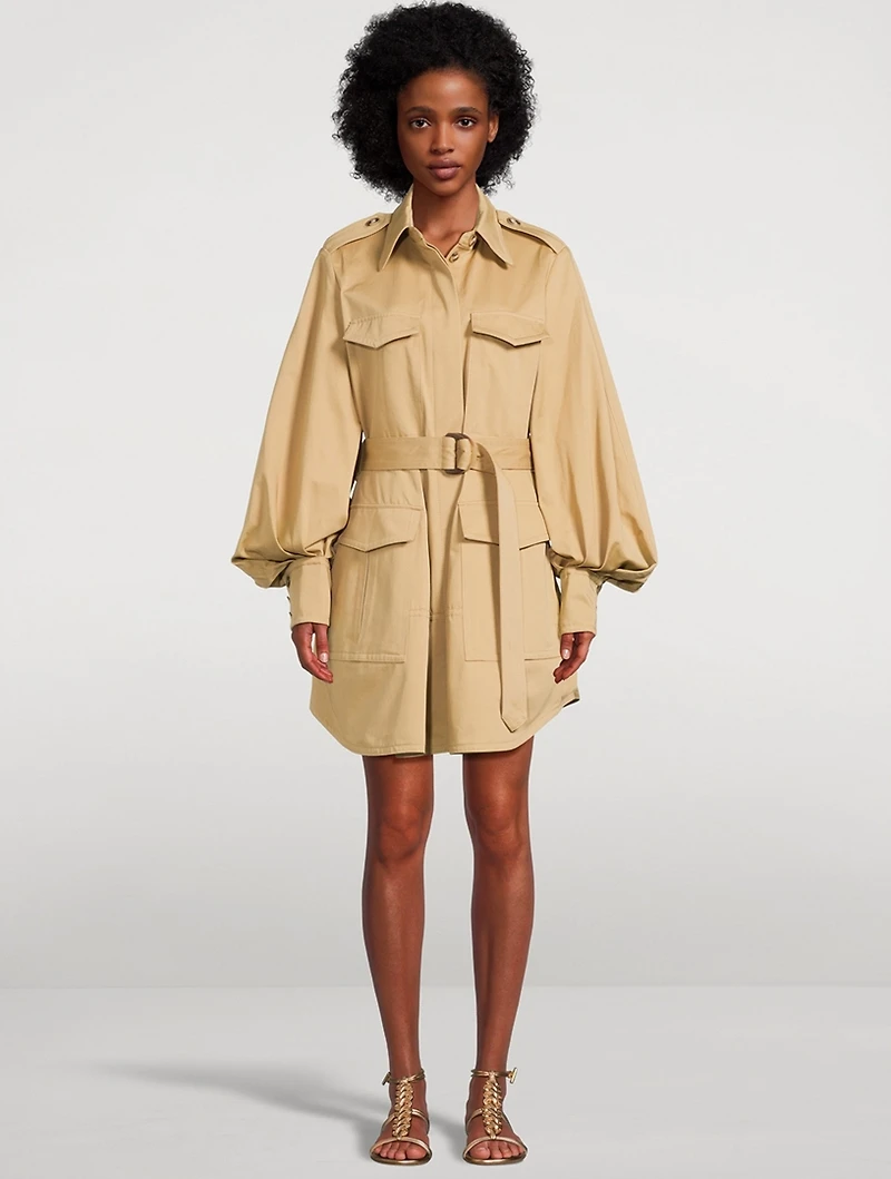 Illuminate Belted Cargo Mini Dress