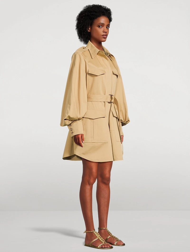 Illuminate Belted Cargo Mini Dress