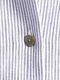 Linen Cotton Shirt Ticking Stripe Print