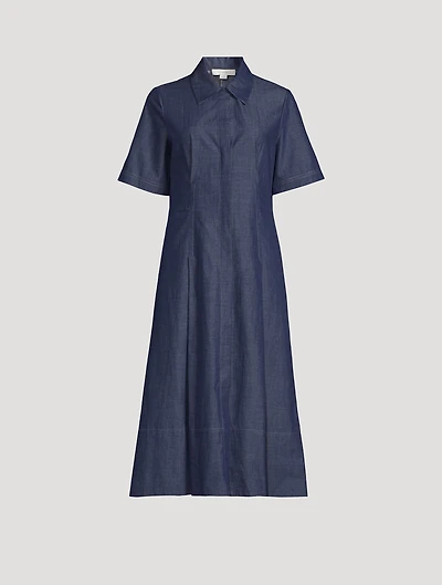 Denim Shirt Dress