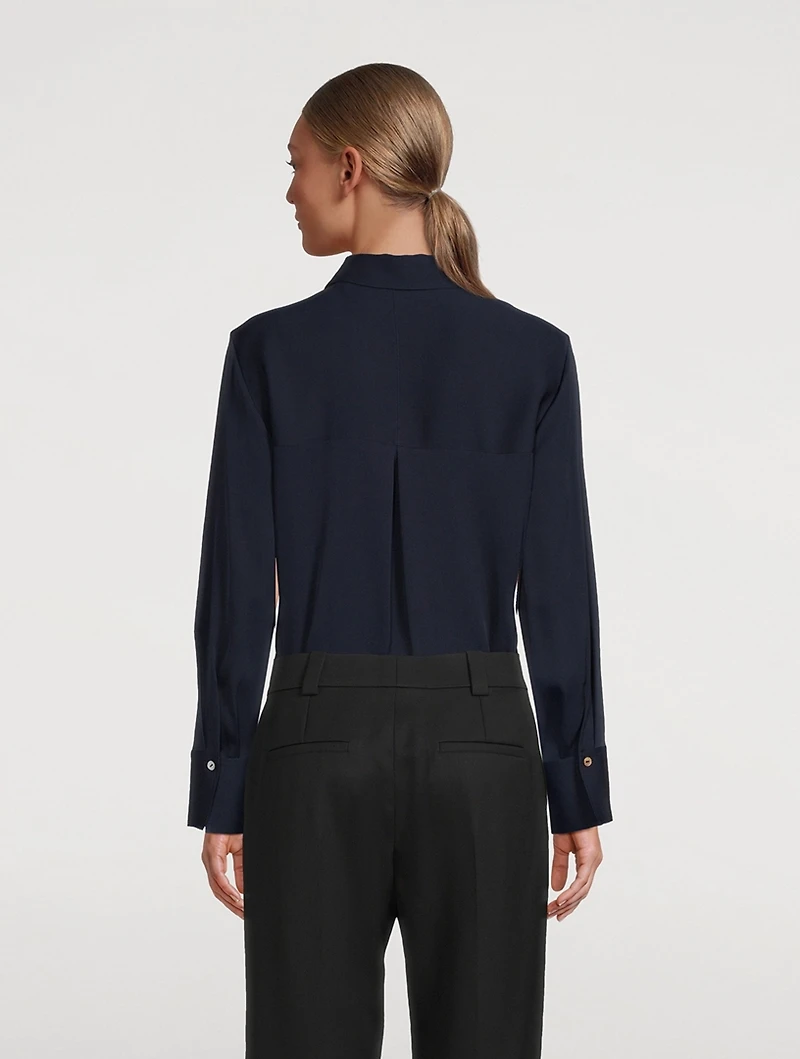 Stretch-Silk Shirt
