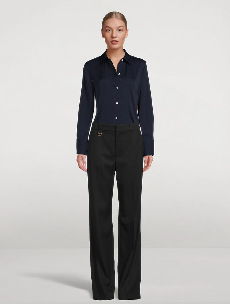 Stretch-Silk Shirt