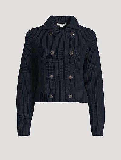 Double-Breasted Cardigan