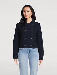 Double-Breasted Cardigan