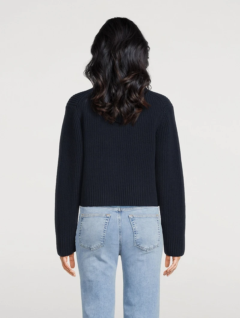 Double-Breasted Cardigan