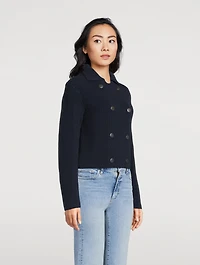 Double-Breasted Cardigan