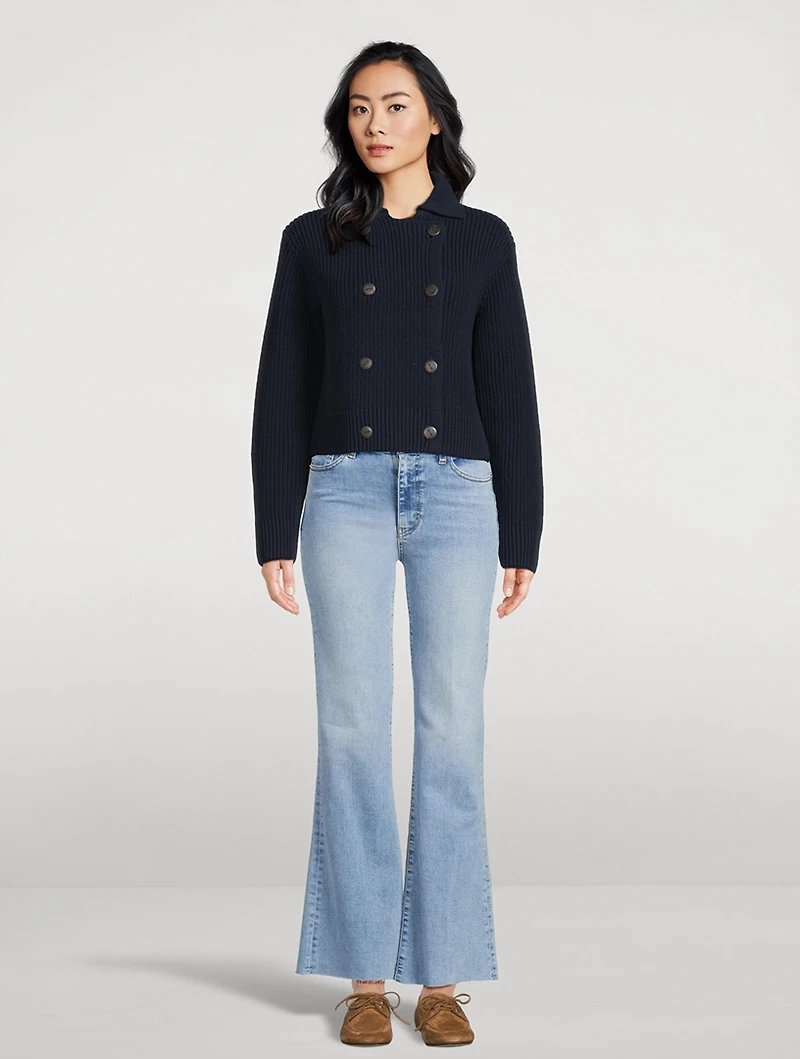 Double-Breasted Cardigan
