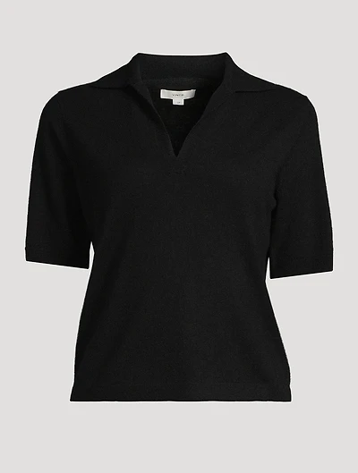 Knit Polo Shirt