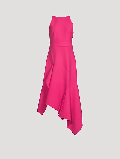 Asymmetric Midi Dress