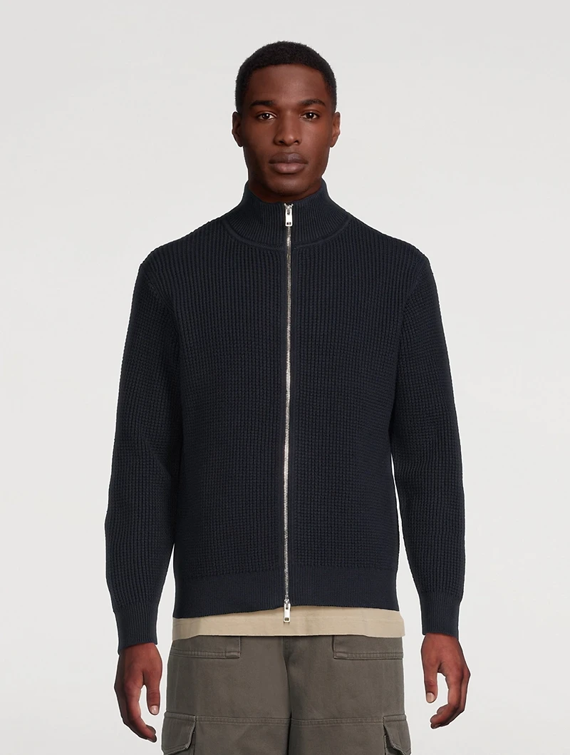 Gary Zip Cardigan
