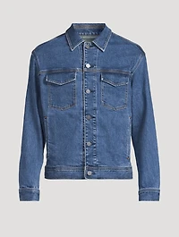 City Stretch Denim Trucker Jacket