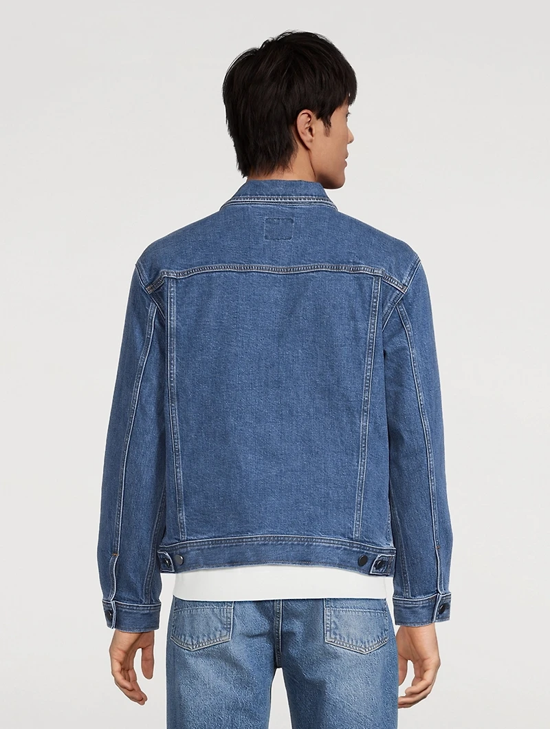 City Stretch Denim Trucker Jacket