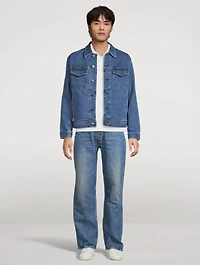 City Stretch Denim Trucker Jacket