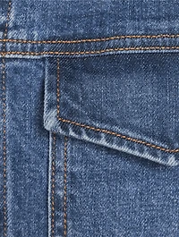 City Stretch Denim Trucker Jacket