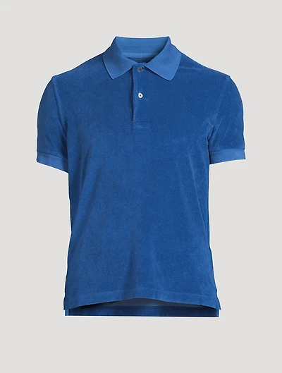 Towelling Polo Shirt