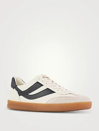 Oasis Leather And Suede Sneakers