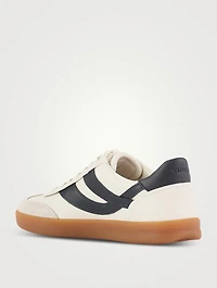 Oasis Leather And Suede Sneakers
