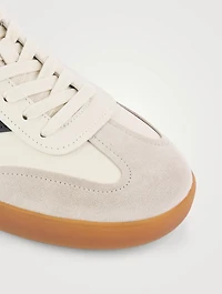 Oasis Leather And Suede Sneakers