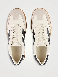 Oasis Leather And Suede Sneakers