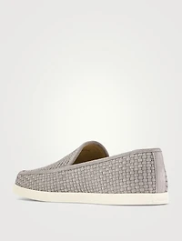 Sonoma Weave Suede Loafers