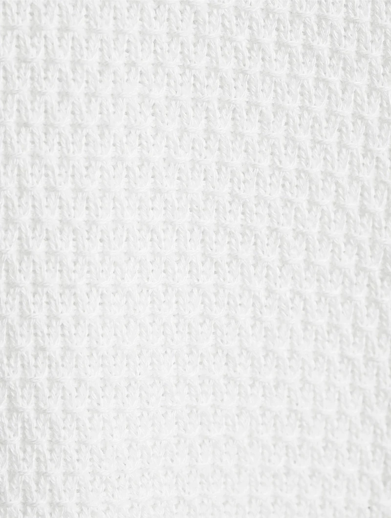 Knit Cotton T-Shirt