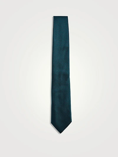 Patterned Silk Tie