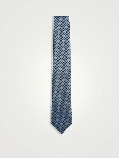 Geometric Silk Tie