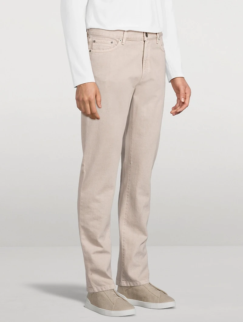 Straight-Leg Jeans
