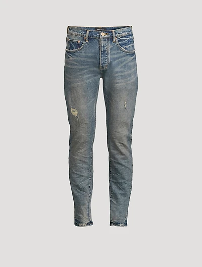 P001 Vintage Mechanic Worn Skinny Jeans
