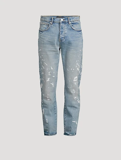 P005 Manganese Paint Straight-Leg Jeans