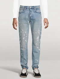 P005 Manganese Paint Straight-Leg Jeans