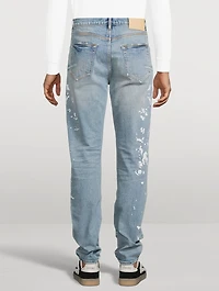 P005 Manganese Paint Straight-Leg Jeans