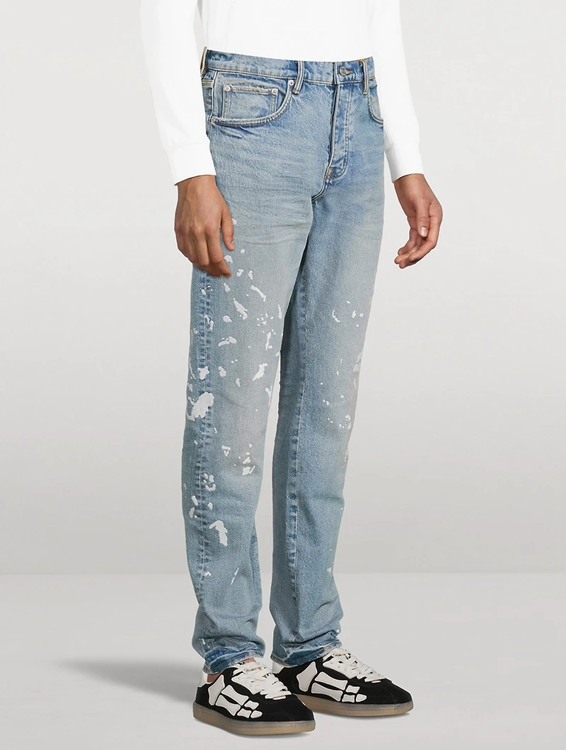 P005 Manganese Paint Straight-Leg Jeans